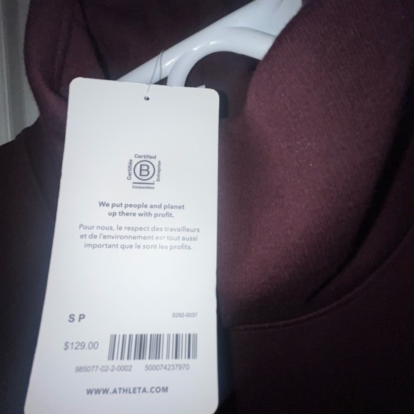 NWT Athleta Cozy Karma funnel neck dress - Picture 6 of 7